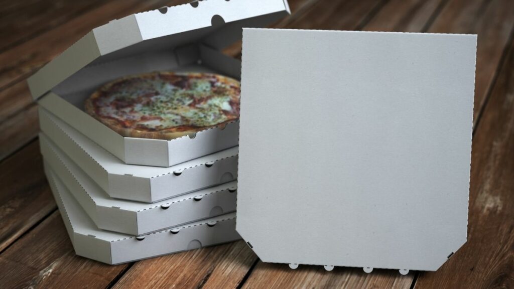 why pizza comes in square boxes