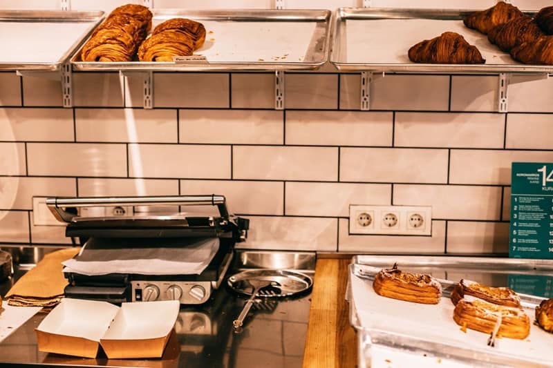 indoor grill in a kitchen